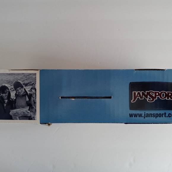 ❌SOLD❌RARE NWT NIB Jansport 20" Crazy White Dots Duffelpack Duffle Backpack - Picture 7 of 11